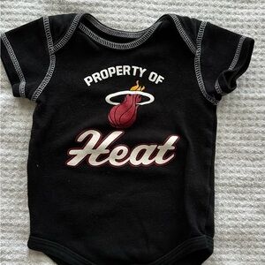 NBA Black Baby Onesie 3/6 Months